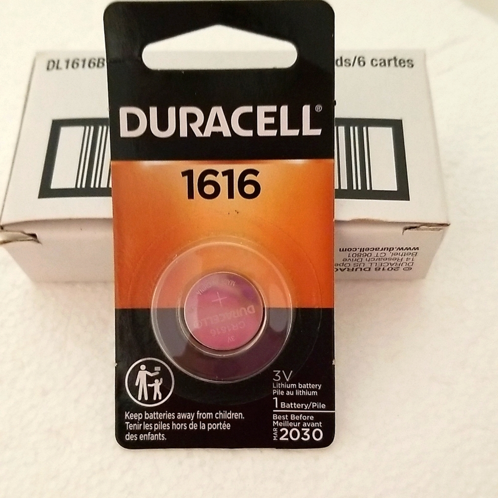 Batteries:NWOT Duracell 1616 6/$15